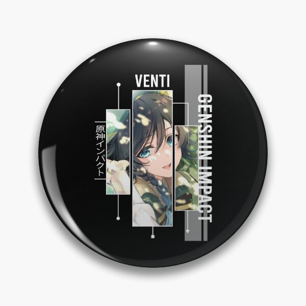 Aperçu de l'œuvre Venti - Genshin Impact créée et vendue par Vivzie-Art.