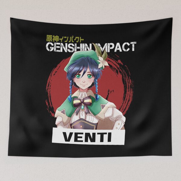 Item preview, Venti - Genshin Impact designed and sold by Vivzie-Art.