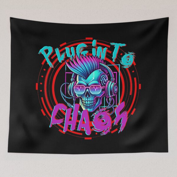 Item preview, Cyberpunk Skull designed and sold by II IRONSKULLS II.