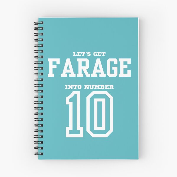 Item preview, Let's Get Nigel Farage into Number 10 designed and sold by JesterKrewArt.