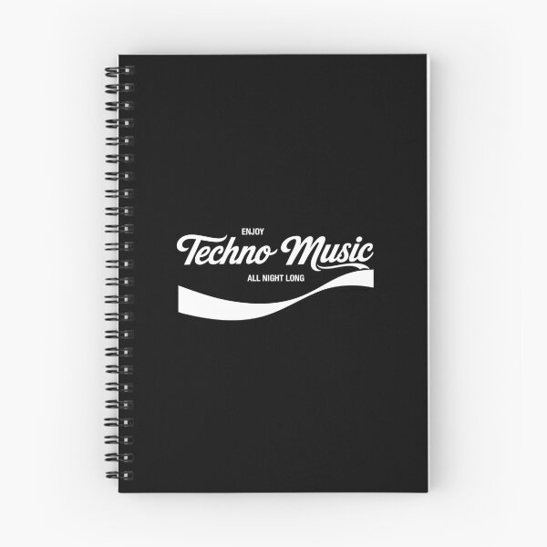 Item preview, Enjoy Techno Music. Iconic Logo Parody for Electronic Music Fans designed and sold by paulo silveira.
