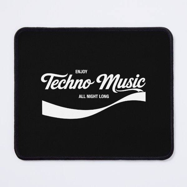 Item preview, Enjoy Techno Music. Iconic Logo Parody for Electronic Music Fans designed and sold by paulo silveira.