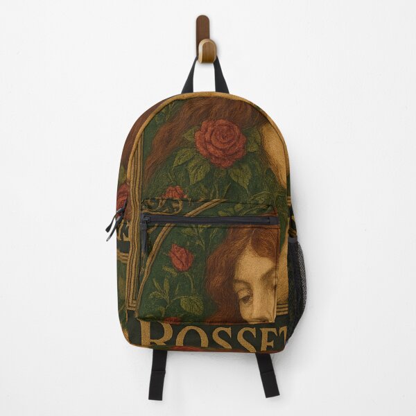 Item preview, Rossetti Reverie | Vintage Pre-Raphaelite Art Nouveau Portrait designed and sold by Doodle Emporium.