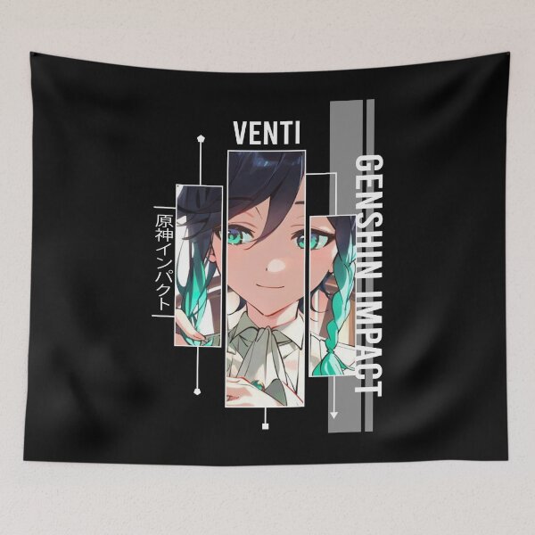 Item preview, Venti - Genshin Impact designed and sold by Vivzie-Art.