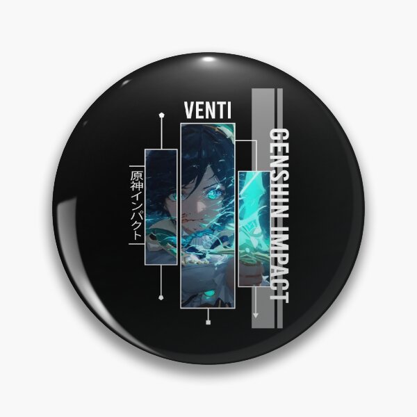 Aperçu de l'œuvre Venti - Genshin Impact créée et vendue par Vivzie-Art.