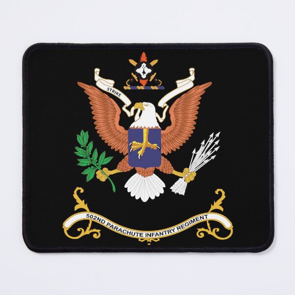 Item preview, Army - Regimental Colors - 502nd Parachute Infantry Regiment - STRIKE X 300 designed and sold by Military Insignia Products.