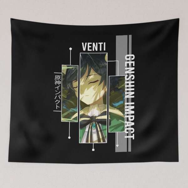 Item preview, Venti - Genshin Impact designed and sold by Vivzie-Art.