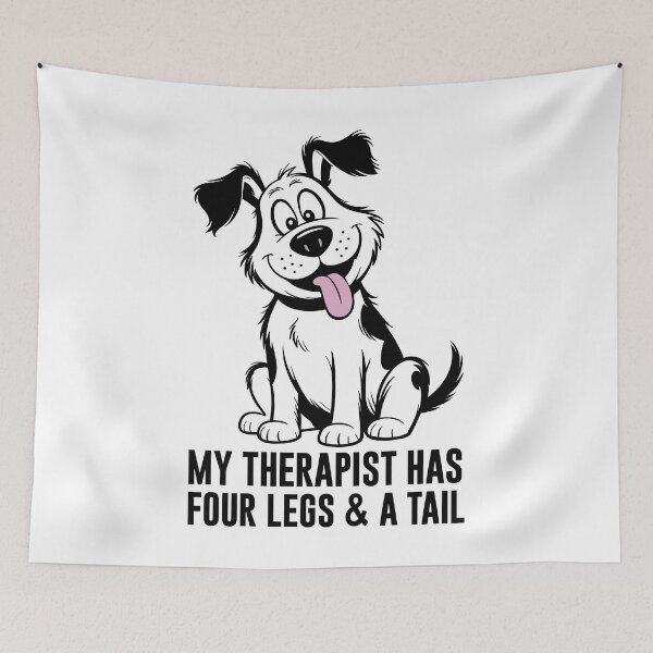 Item preview, My Therapist Has Four Legs & A Tail. Version 1 designed and sold by ArthousePromos.