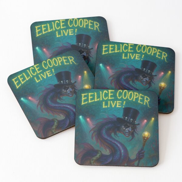 Item preview, EELice Cooper Parody Shock Rock Illustration – EELuminati designed and sold by pintadopartners.