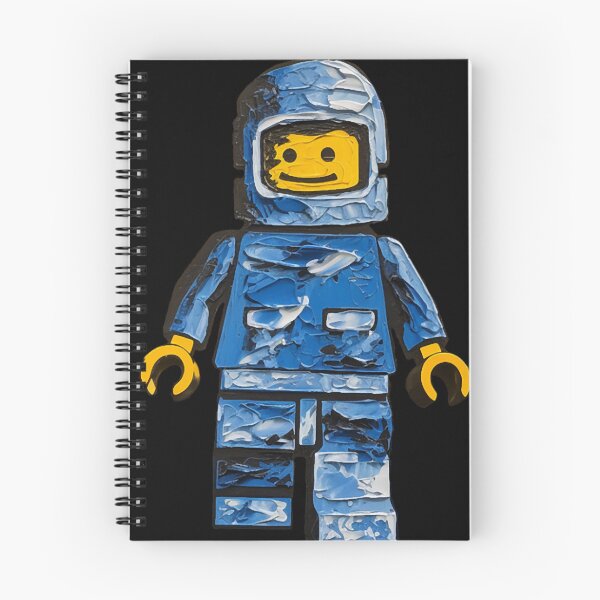 Aperçu de l'œuvre Lego Spaceman bleu marchant classique créée et vendue par TimLazar0.