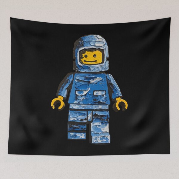 Item preview, Blue Lego Spaceman Walking Classic  designed and sold by TimLazar0.