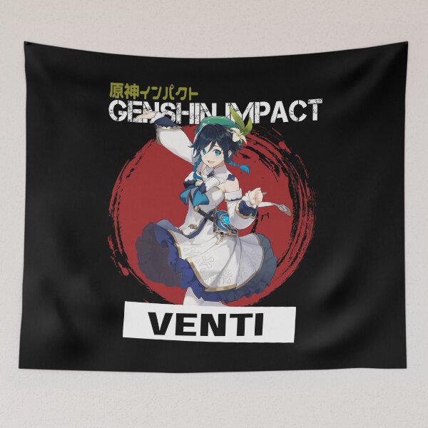Item preview, Venti - Genshin Impact designed and sold by Vivzie-Art.
