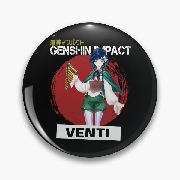 Item preview, Venti - Genshin Impact designed and sold by Vivzie-Art.