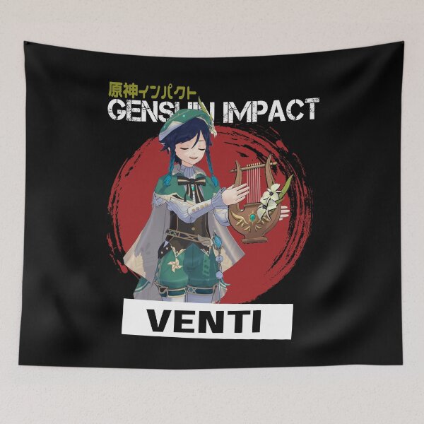 Item preview, Venti - Genshin Impact designed and sold by Vivzie-Art.