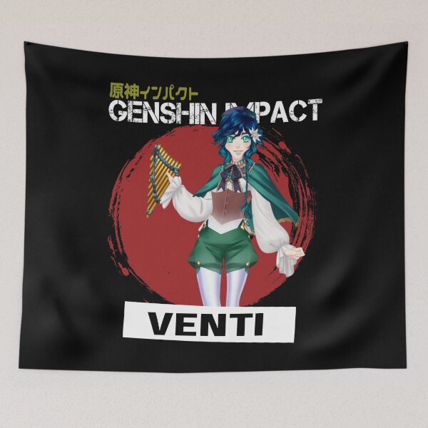 Item preview, Venti - Genshin Impact designed and sold by Vivzie-Art.