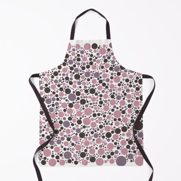 Item preview, Muted Pink Polka Dots Bubble Pattern Design designed and sold by patternsoup.