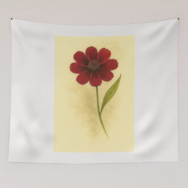 Aperçu de l'œuvre Fleur de chocolat (Cosmos atrosanguineus) créée et vendue par Helios Be. Lavsh.