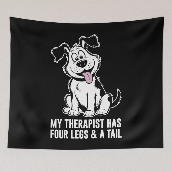 Item preview, My Therapist Has Four Legs & A Tail. Version 2 designed and sold by ArthousePromos.