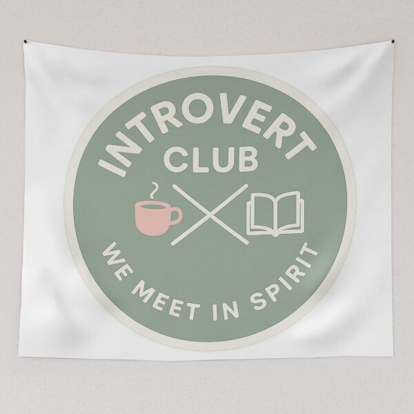 Item preview, Introvert Club designed and sold by Rue Market.