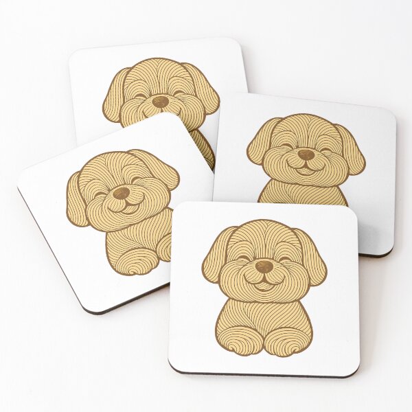 Item preview, Retro Line Art Puppy designed and sold by PlanetBoi.