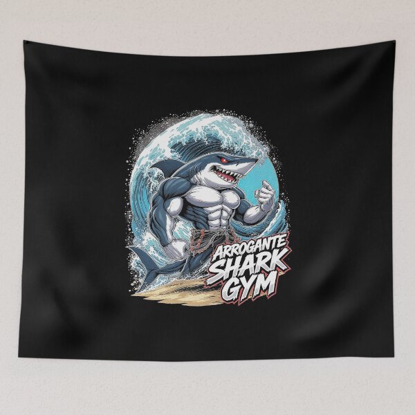 Item preview, Shark Strength Gym designed and sold by El Hermano Gym.