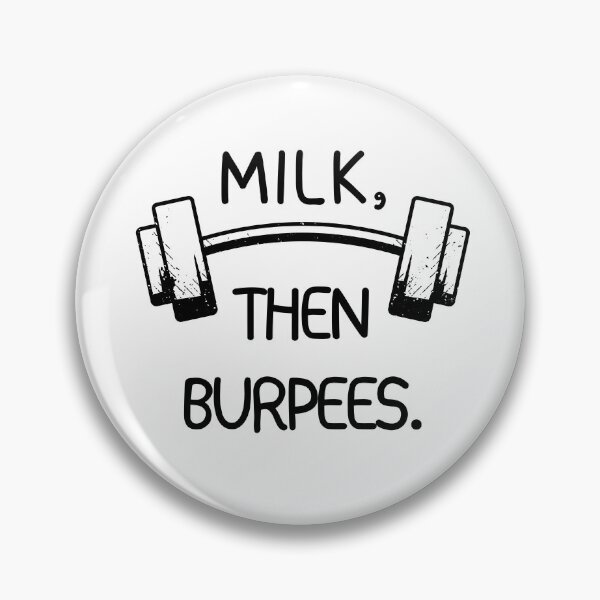 Item preview, Milk Then Burpees, Funny Baby Gift, Gym & Crossfit Baby designed and sold by FamilyGlowStore.