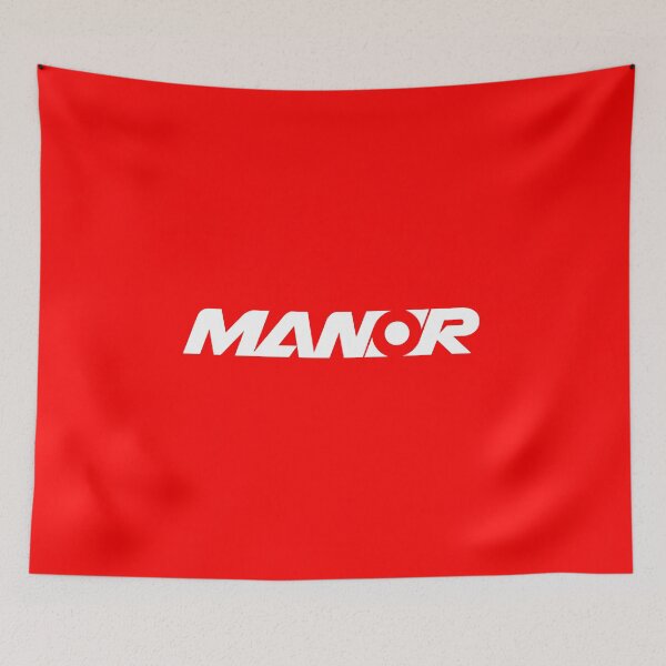 Item preview, 2015 Manor F1 Team logo - white print designed and sold by retropetrol.