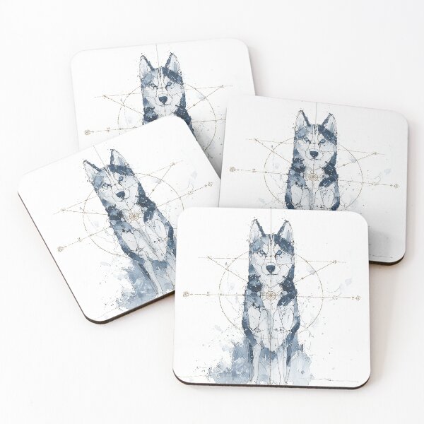 Item preview, Celestial Husky Guardian designed and sold by Dusk Atelier.