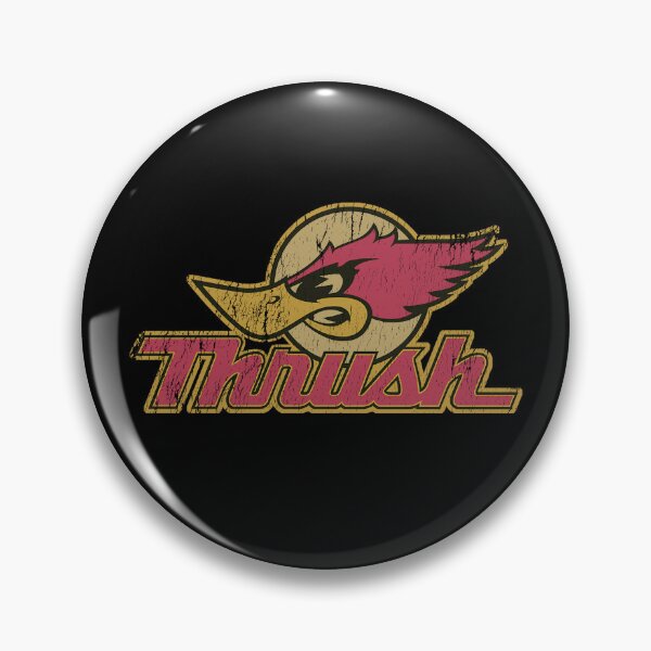 Item preview, Thrush exhausts, drag, gasser, hot rod, rat rod - gnarly, worn, itchy, finish.. designed and sold by retropetrol.