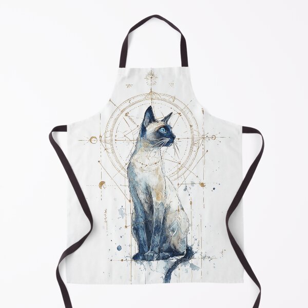 Item preview, Celestial Siamese Cat designed and sold by Dusk Atelier.