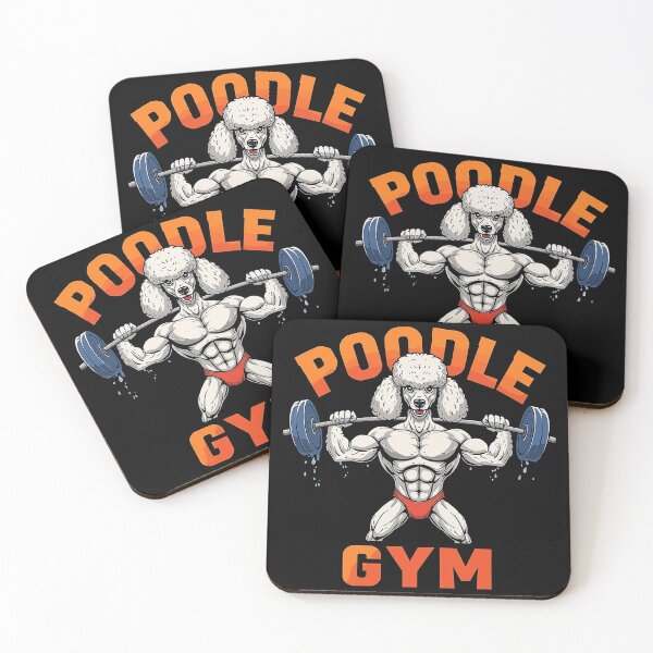 Item preview, Poodle Power Gym Shirt designed and sold by El Hermano Gym.