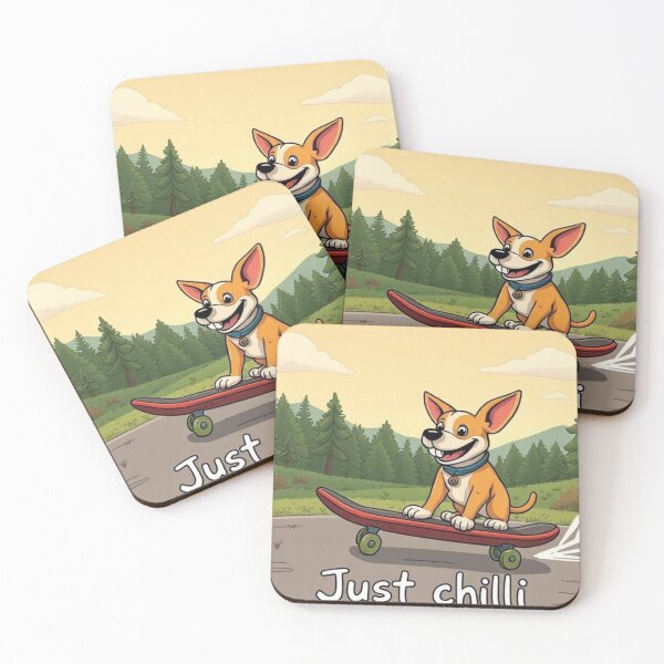 Item preview, Cartoon dog on board  designed and sold by MojoPrint.