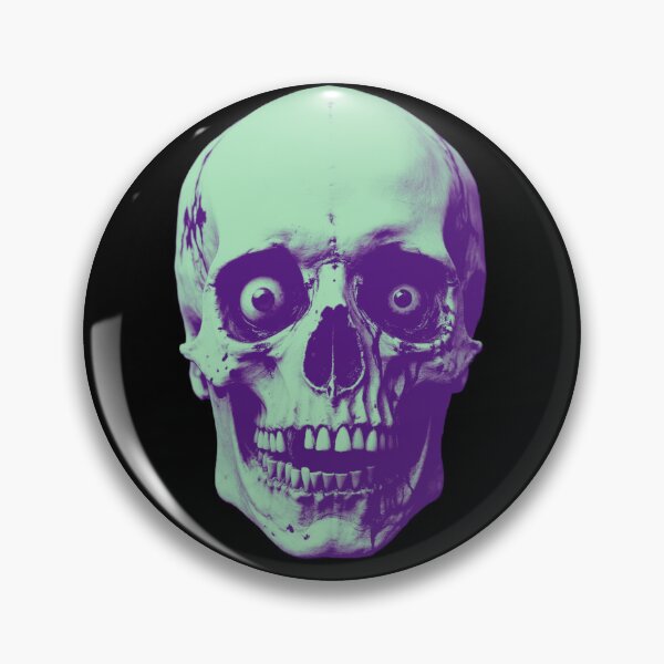 Item preview, Bloodshot Eyed Skull For Creepy Halloween Energy designed and sold by e-camelleone.