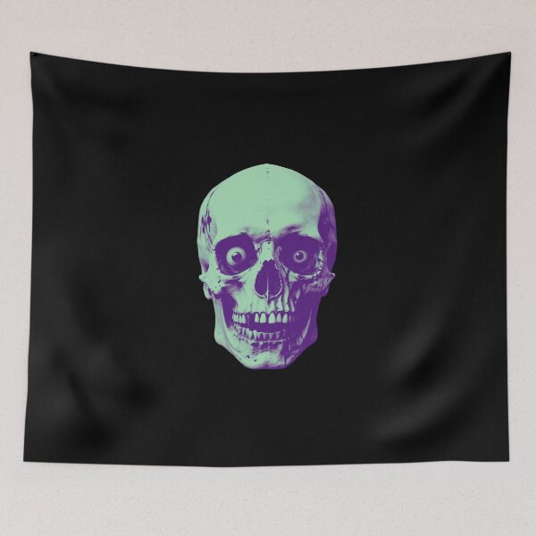 Item preview, Bloodshot Eyed Skull For Creepy Halloween Energy designed and sold by e-camelleone.