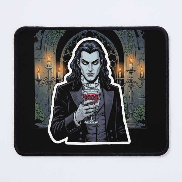 Item preview, Vampire with Blood Drink Artwork designed and sold by PrintBreeze.