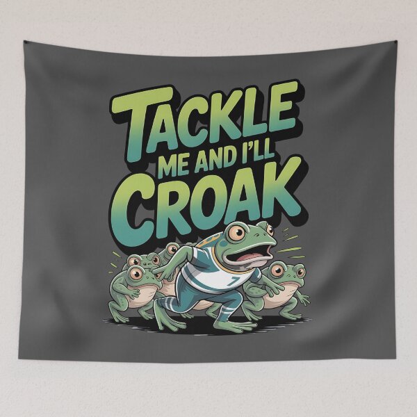 Item preview, frog sports - frog athlete – ribbit - frog pun - amphibian sport - frog lover - animal sports - quirky frog - sports parody - frog novelty - frog fan - weird frog - frog lifestyle - frog workout designed and sold by JansenGS.