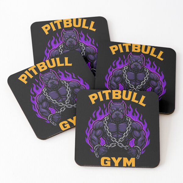 Item preview, pitbull purple flame designed and sold by El Hermano Gym.