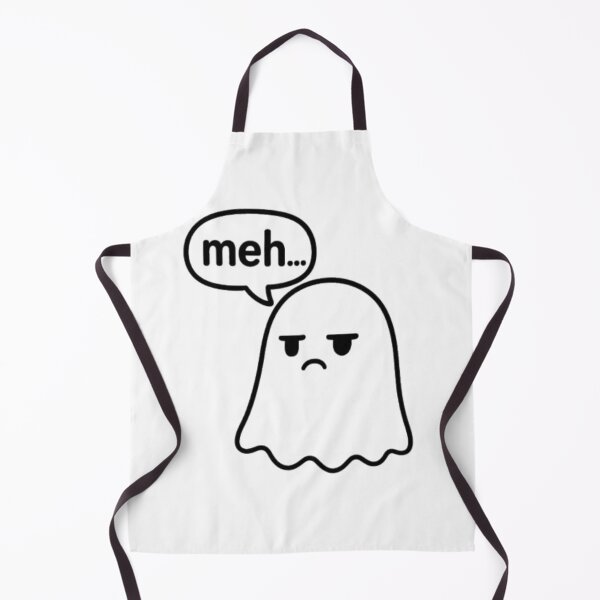 Item preview, The Moody Ghost – Cute Cartoon Spooky Design designed and sold by Pawtastic Vibes.