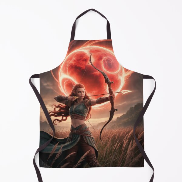 Item preview, Elf Archer – Hunter of the Red Moon designed and sold by FusiTink.