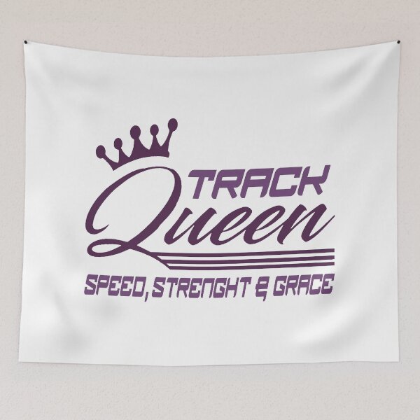 Item preview, Sprint Queen; Speed Strenght And Grace; designed and sold by StickerApe.