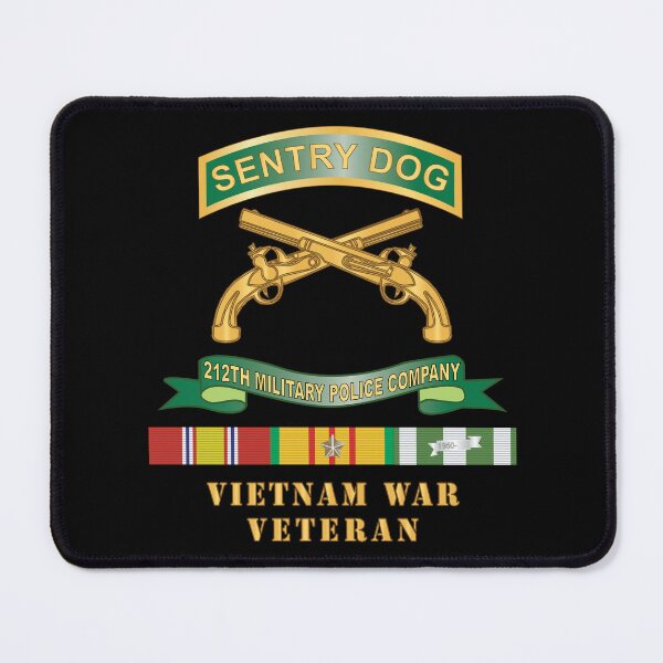 Item preview, Army - Sentry Dog - 212th Military Police Company w Br - Ribbon Vietnam War Veteran w VN SVC X 300 designed and sold by Military Insignia Products.