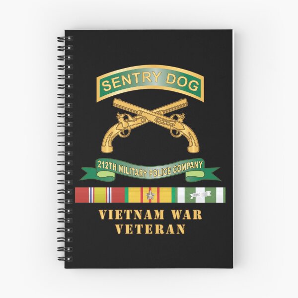 Item preview, Army - Sentry Dog - 212th Military Police Company w Br - Ribbon Vietnam War Veteran w VN SVC X 300 designed and sold by Military Insignia Products.