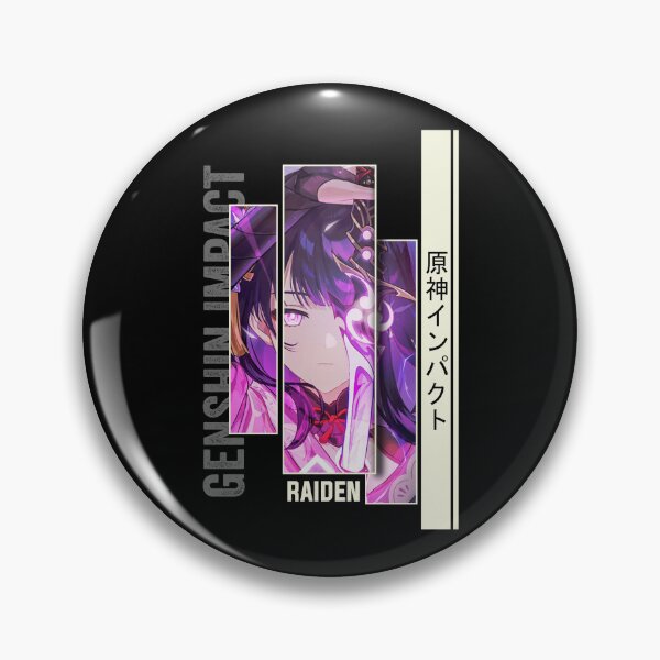 Item preview, Raiden - Genshin Impact  designed and sold by gontijoart.