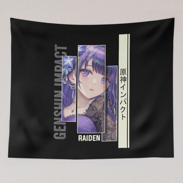 Item preview, Raiden - Genshin Impact  designed and sold by gontijoart.
