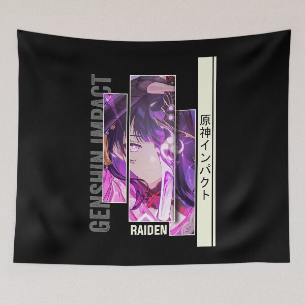 Item preview, Raiden - Genshin Impact  designed and sold by gontijoart.
