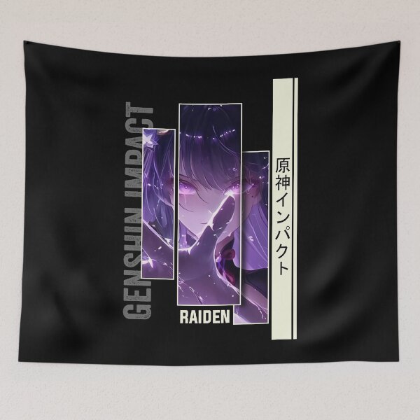 Item preview, Raiden - Genshin Impact  designed and sold by gontijoart.