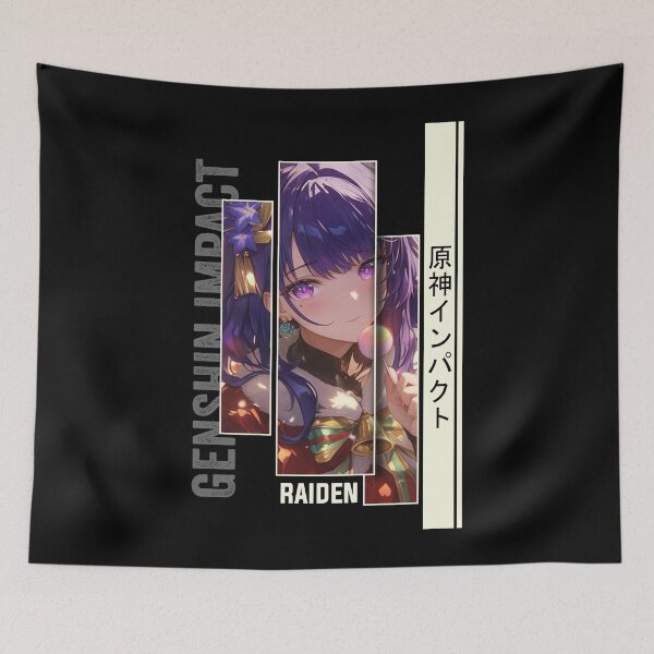 Item preview, Raiden - Genshin Impact  designed and sold by gontijoart.
