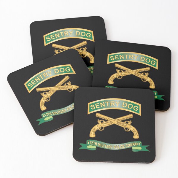 Item preview, Army - Sentry Dog - 212th Military Police Company w Br - Ribbon X 300 designed and sold by Military Insignia Products.
