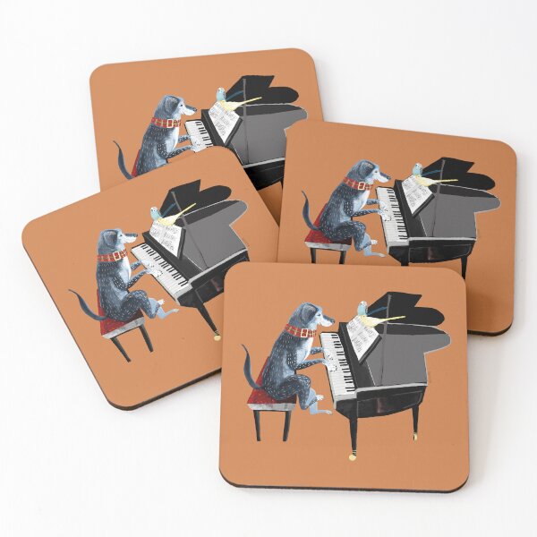Item preview, Piano lesson with Angel designed and sold by belettelepink.
