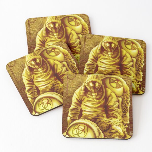 Item preview, Biohazard radioactive toxic yellow monster designed and sold by FonsCordi.